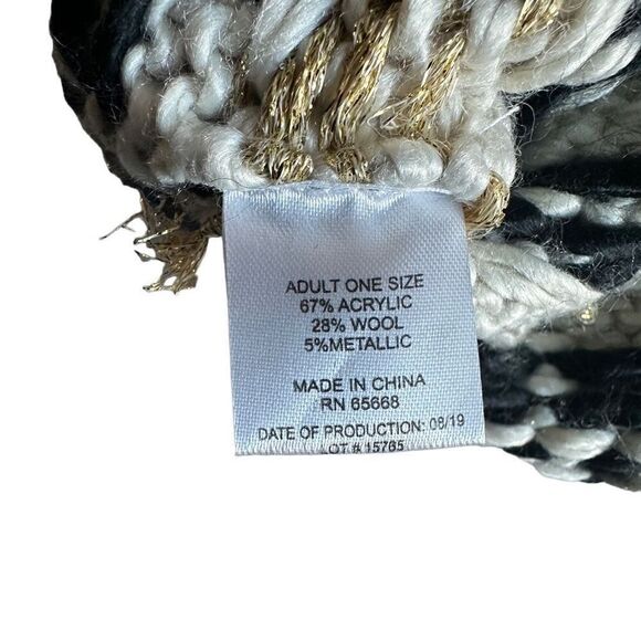 Buckle bright and neutral stocking cap - Picture 5 of 7